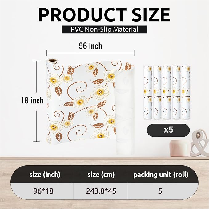 RAY STAR 18X96 Inch Shelf Liner - Image 3