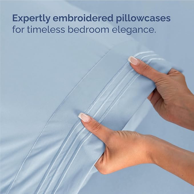 Twin XL Size 3 Piece Sheet Set - Image 6