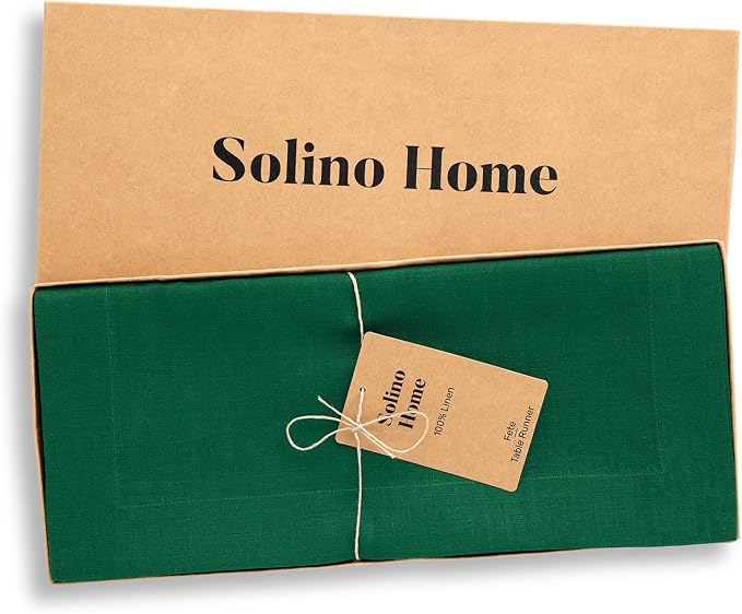 Solino Home Linen Table Runner 36 Inches - Image 4