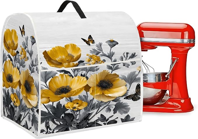Mixer Dust Cover for 8.5-9.5 Qt Stand Mixer, Cloth Cover - Image 6