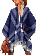 Breezy Lane Women's Shawl Wraps Warm Poncho Ruana Wrap Cardigan by BreezyLane