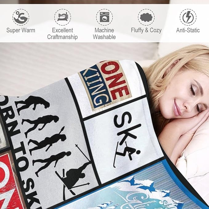 Soft Warm Cosy Fleece Blanket for Couch Bed - Image 8
