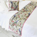 The HomeCentric King/Queen/Twin Pink & Purple Luxury King 90"x18" Bed Runner by TheHomeCentric