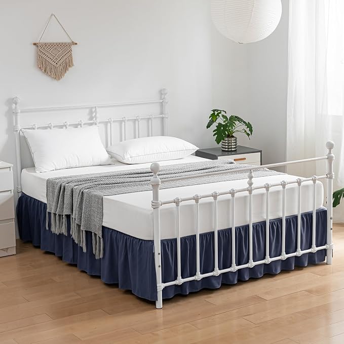 Twin Size Bed Skirt Ruffled Bed Skirt - Image 5