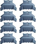 IR Imperial Rooms 8 Pack Quilt King Size Bedding by IRImperialRooms
