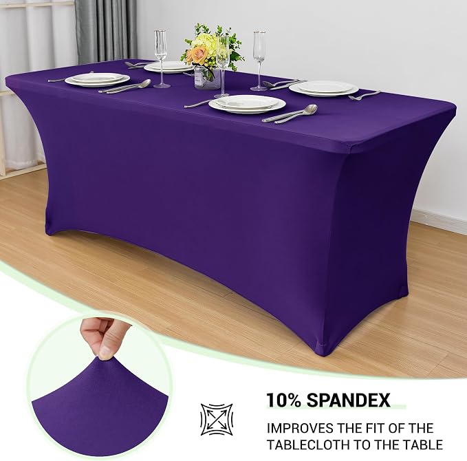 Obstal 6ft Stretch Spandex Table Cover - Image 2