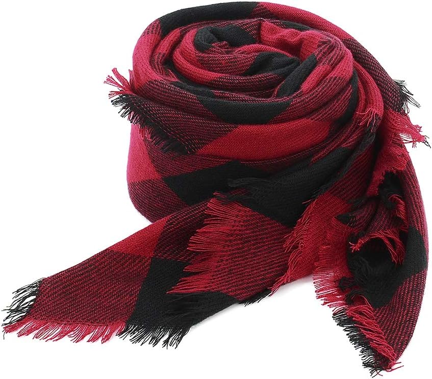 American Trends Women's Cozy Warm Winter Fall Blanket Scarf Stylish Soft Chunky - Image 4