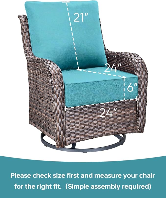 Luxury 24x24x6 Inch Outdoor Seat Cushions - Image 3