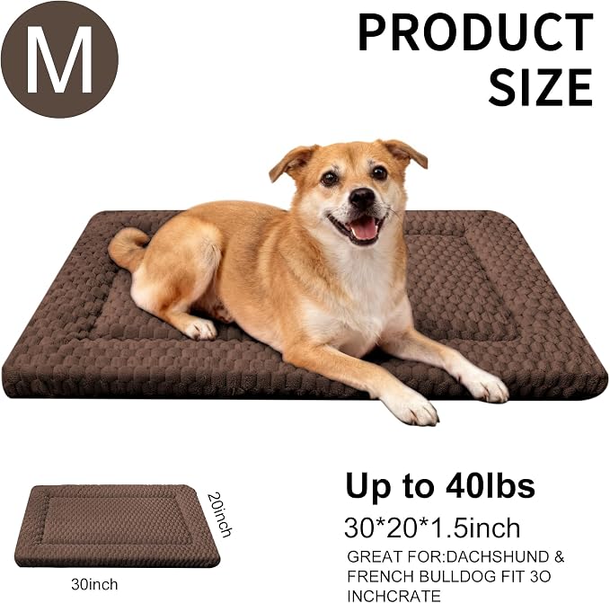 Dog Bed Mat - Dog Crate Pad - Reversible Mat - Image 3