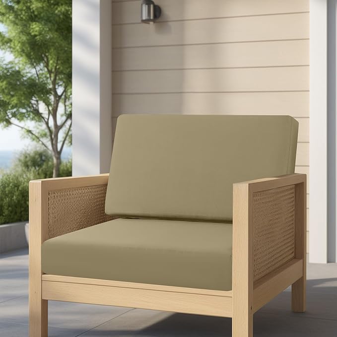 idee-home Outdoor Cushions for Patio Furniture, Outdoor Seat Cushions 28.5 x - Image 2