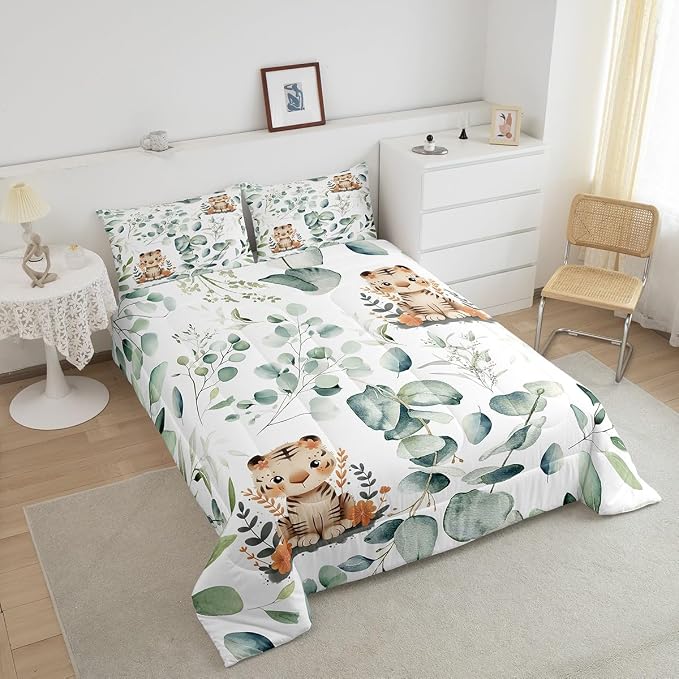 Erosebridal Kids Cute Animal Queen Size Comforter Set - Image 4
