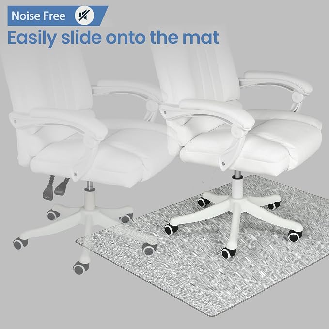 Chair Mat for Hardwood & Tile Floor, Anti Slip, Floor Protector for Home Office - Image 5