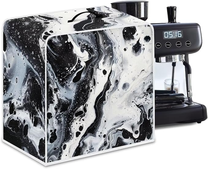 Marble Coffee Maker Cover Protector by Unknown