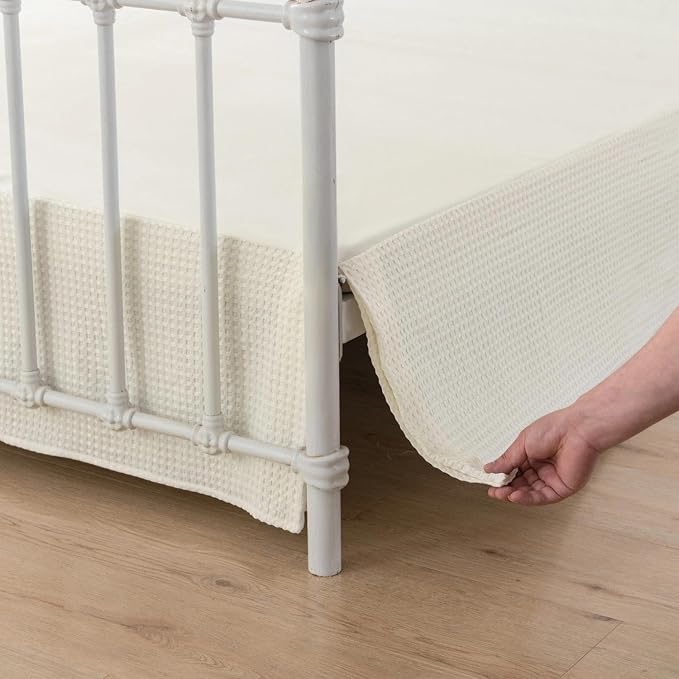 Twin Bed Skirt - Twin Size Bed Skirts 16 Inch Drop by xuandian