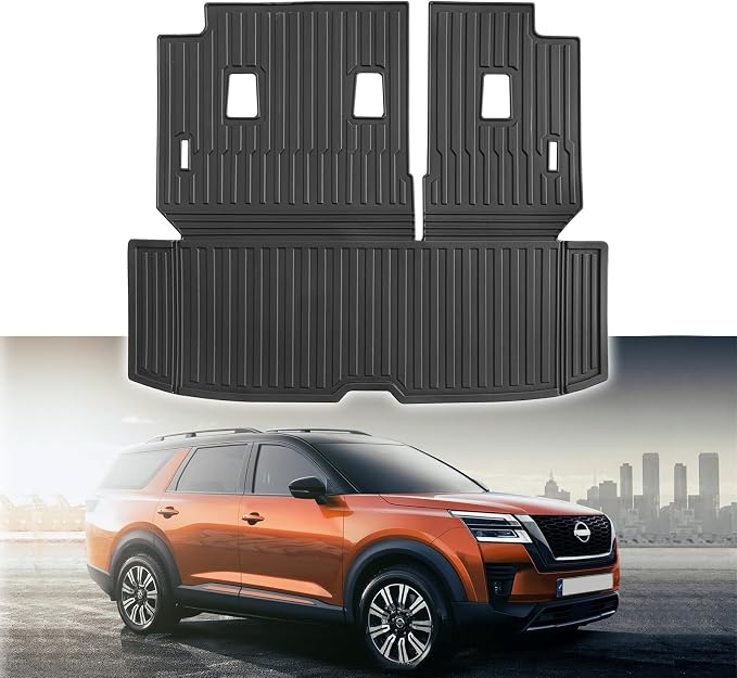 Custom for 2022-2025 Nissan Pathfinder Cargo Mats Trunk Liner by Yonugli