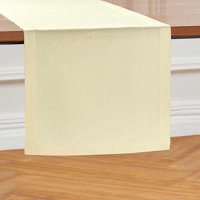 Solino Home Linen Table Runner 60 Inches by SolinoHome
