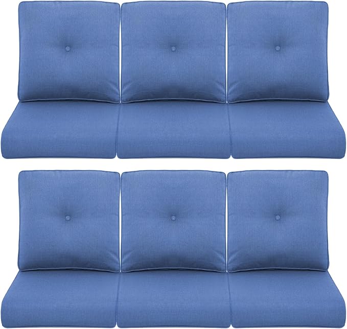Patio Chair Cushions 6 Packs by Pugire