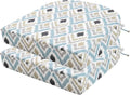 idee-home Outdoor Chair Cushions Set of 2, Thick 19" x 19" x 3" Outdoor Seat by idee-home