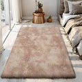 Fluffy Rug Shaggy Area Rug, Mottling Beige 3x5 Area Rugs by Yongyangjuxi