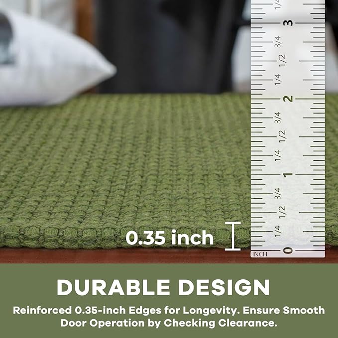 KOZYFLY Runners for Hallways 2x8 ft Washable Kitchen Runner Non Slip Rubber - Image 4