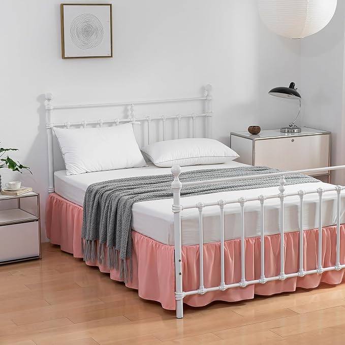 Bed Skirt Queen Size Ruffled Bed Skirt - Image 5