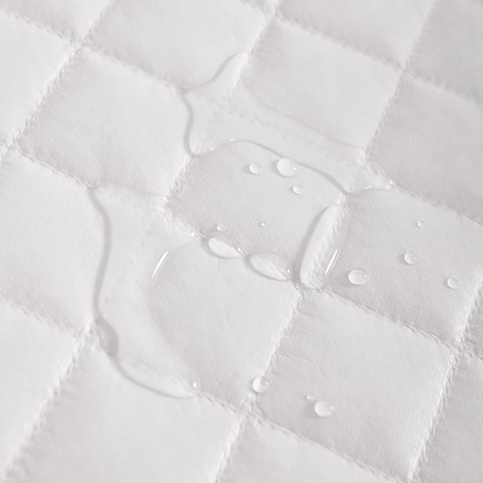NTBAY 2 Pack Waterproof Mini Crib Mattress Protector, Quilted 24"x38" Fitted - Image 4