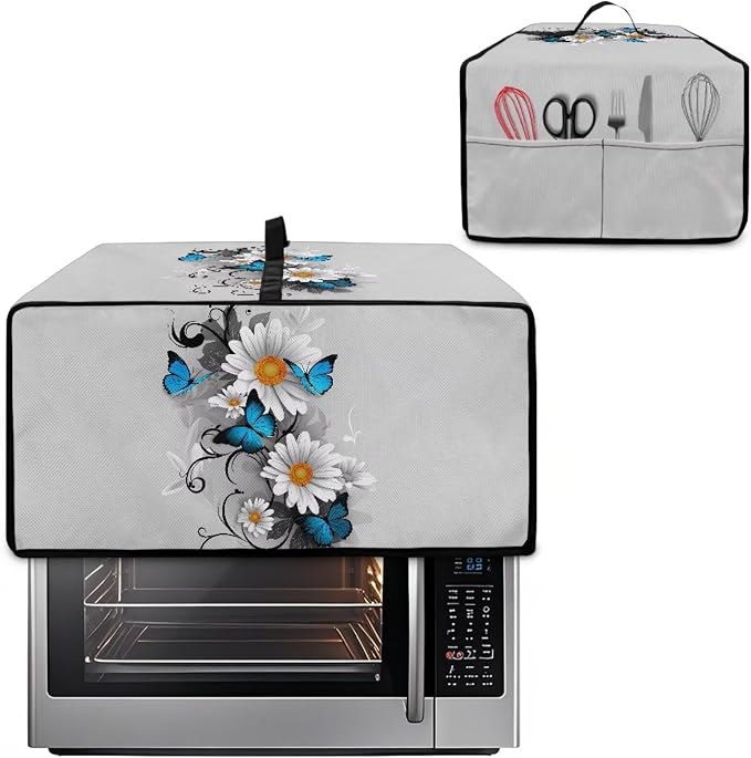 Toaster Oven Cover Dust-Proof Countertop Convection Oven Cover Protective Smart - Image 2