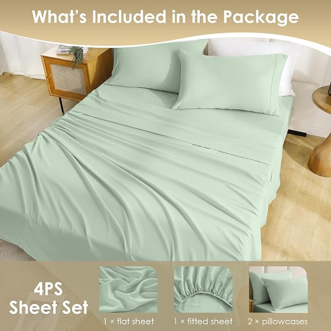 Silky Soft King Size Sheet Set - Image 9