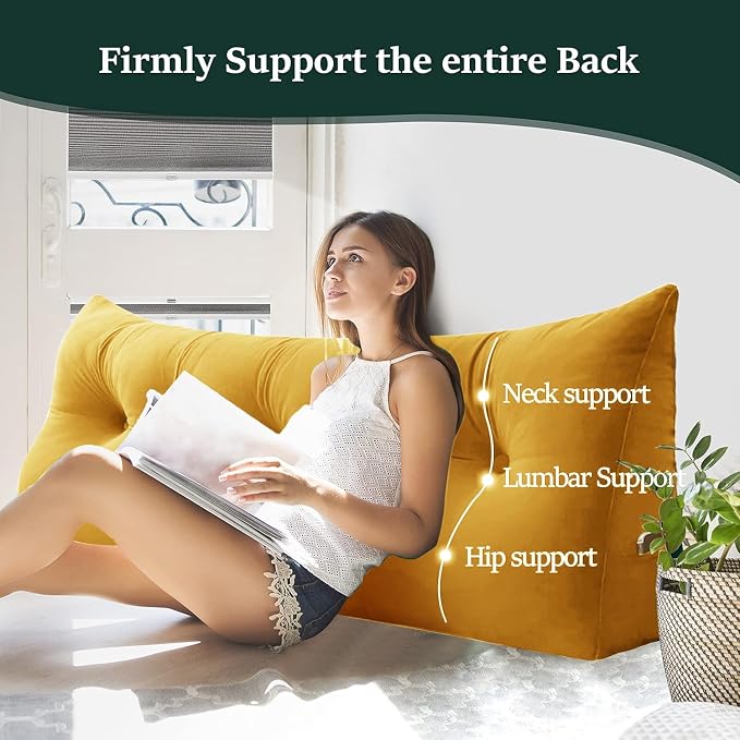 Bed Wedge Headboard Pillow - Image 2