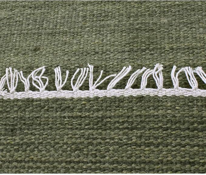 Rugsotic Carpets Hand Woven Flat Weave Kilim Wool ECO-Friendly Area Rugs - Image 8