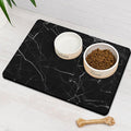 Dog Food Mats for Floors Absorbent, Pet Cat Food Mat by Ayiashiab