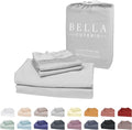 Bella Coterie Luxury Bamboo Viscose King Size Sheet Set | 100% Organically by BC