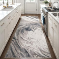 Ciicool 2x6 Washable Runner Rug, Modern Abstract Soft Hallway Rugs Runner by CIICOOLHomeDeco