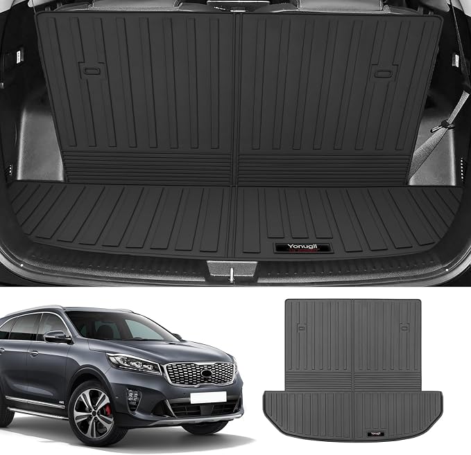 Custom for 2016-2020 Kia Sorento 7 Seat Cargo Mats Trunk Liner - Image 2