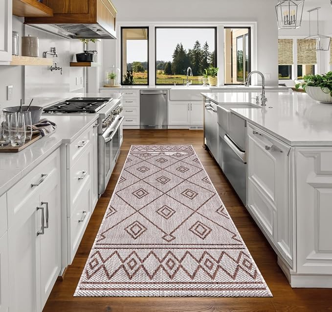 Keen Home Design Terrace Outdoor Runner Rug - Image 4