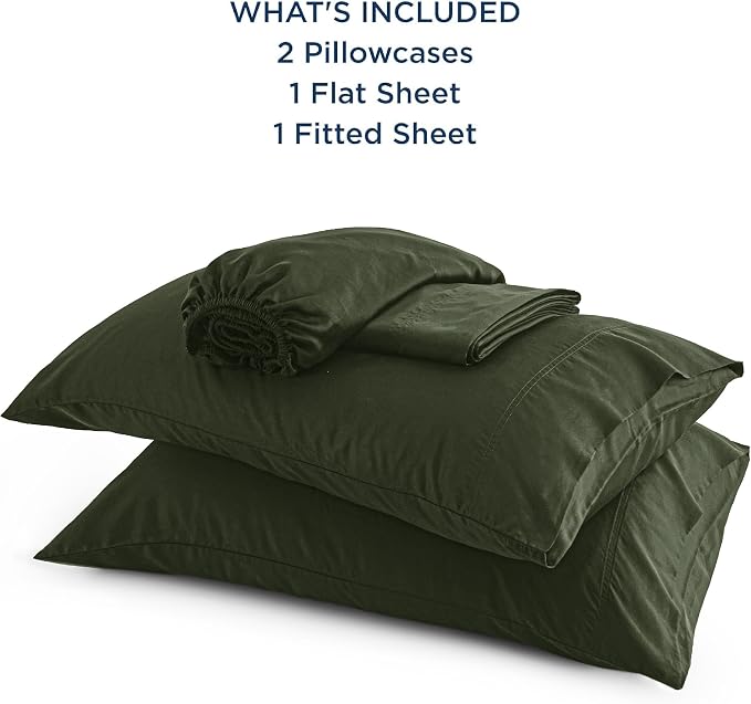 Bedsure Full Size Bed Sheets, Cooling Sheets, Rayon Derived from Bamboo - Image 5