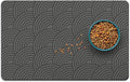 Dog Food Mat for Floors, Absorbent and Quick-Drying Pet Cat Food Mat, by QXWREL
