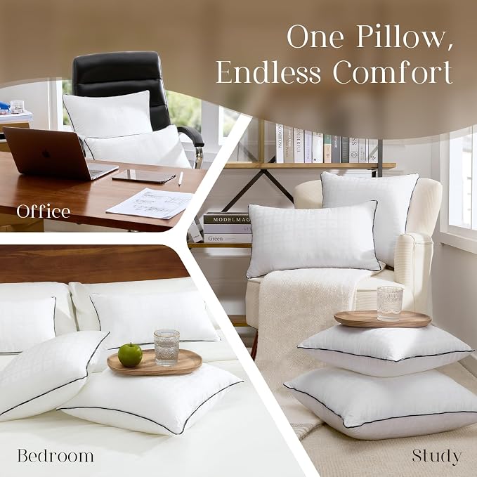 Phantoscope 18x18 Pillow Inserts, Decorative Throw Pillow Inserts - Image 7