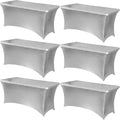Obstal 6 Pack Stretch Spandex Table Covers by Obstal