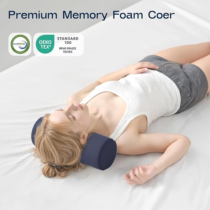 Neck Roll Pillow for Neck Pain Relief - Image 9