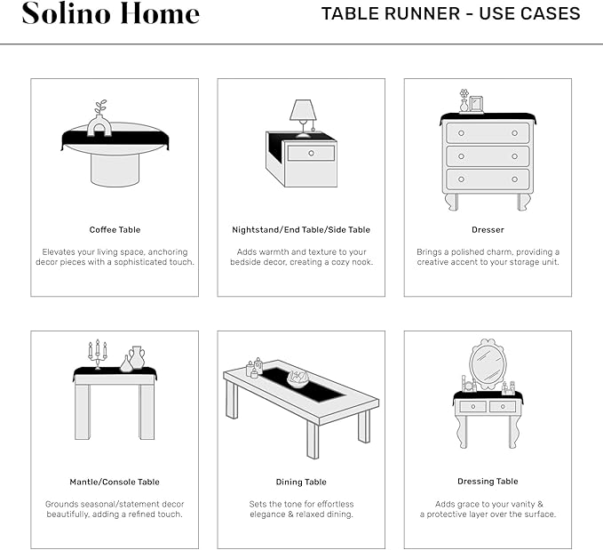 Solino Home Linen Birch Table Runner 48 Inches - Image 6