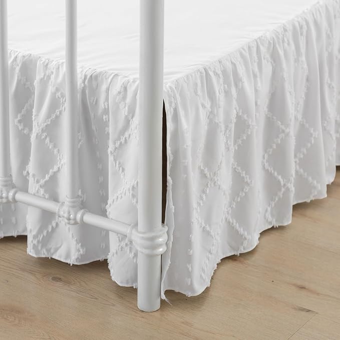 Bed Skirt Full Size Ruffled Bed Skirt by TSUTOMI