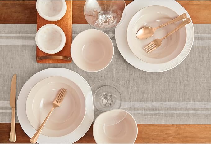 Solino Home Linen Table Runner 120 Inches Long - Image 3