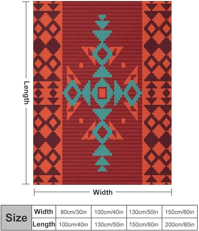 Aztec Throw Blanket - Image 2