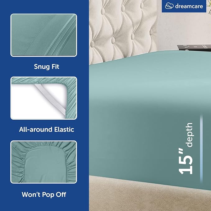 DREAMCARE Queen Size Sheets - Image 5