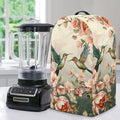 Vintage Flower Hummingbird Print Kitchen Blender Dust Cover by NETILGEN