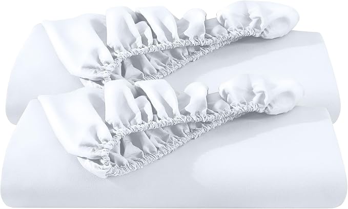 Bare Home 2-Pack Fitted Bottom Sheets Full XL by BareHome