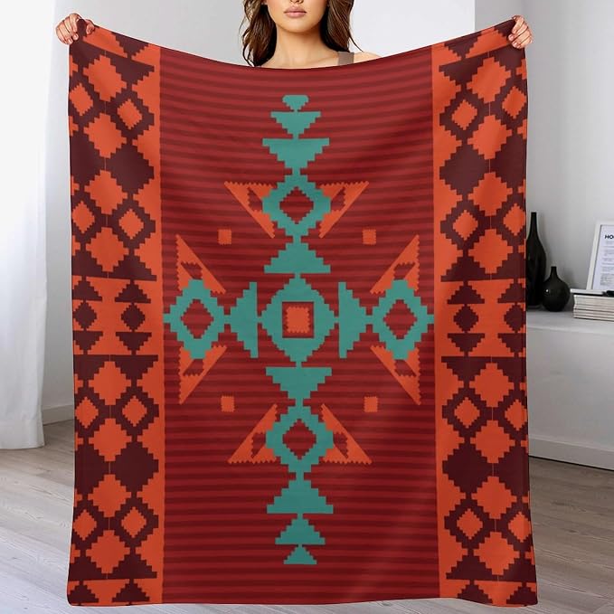 Aztec Throw Blanket - Image 8