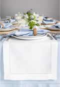 Solino Home Linen White Table Runner 108 Inches Long by SolinoHome