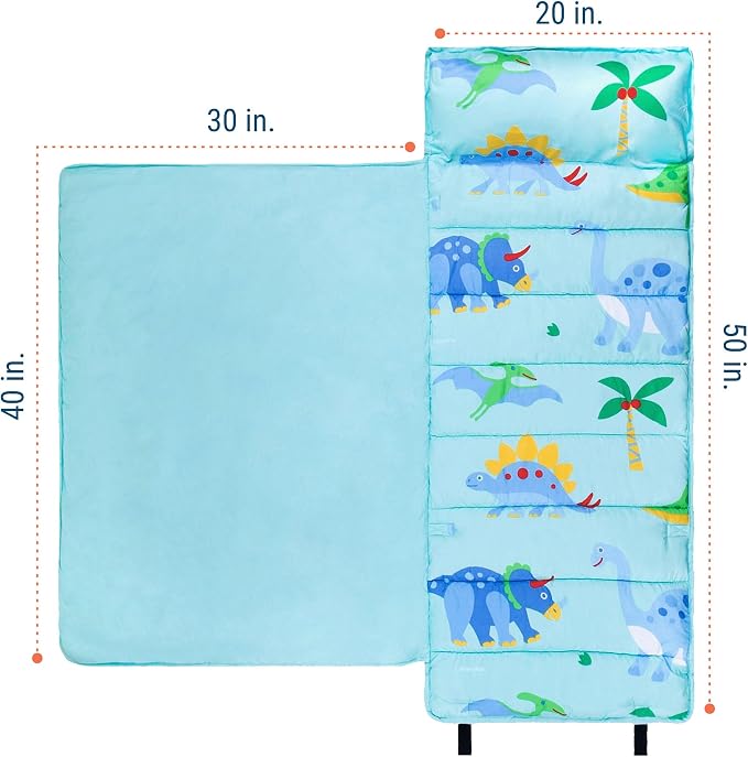 Wildkin Kids Microfiber Nap Mat – Soft Sleep Mat - Image 5